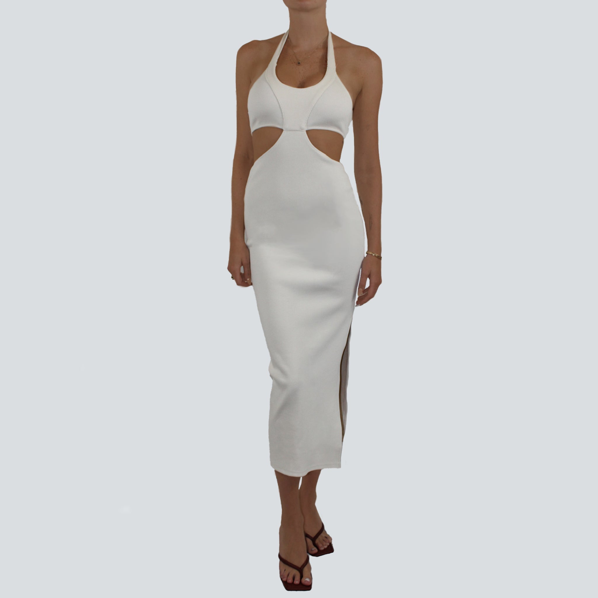 Low Back Knit Dress - Négligé