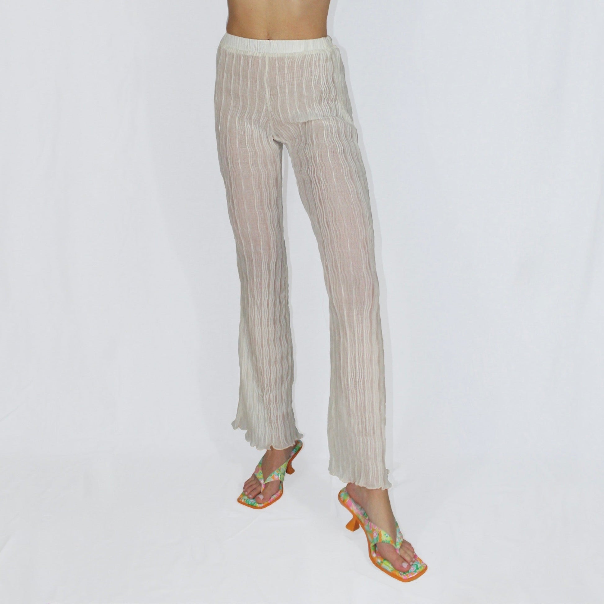 Pleated Pant - Négligé