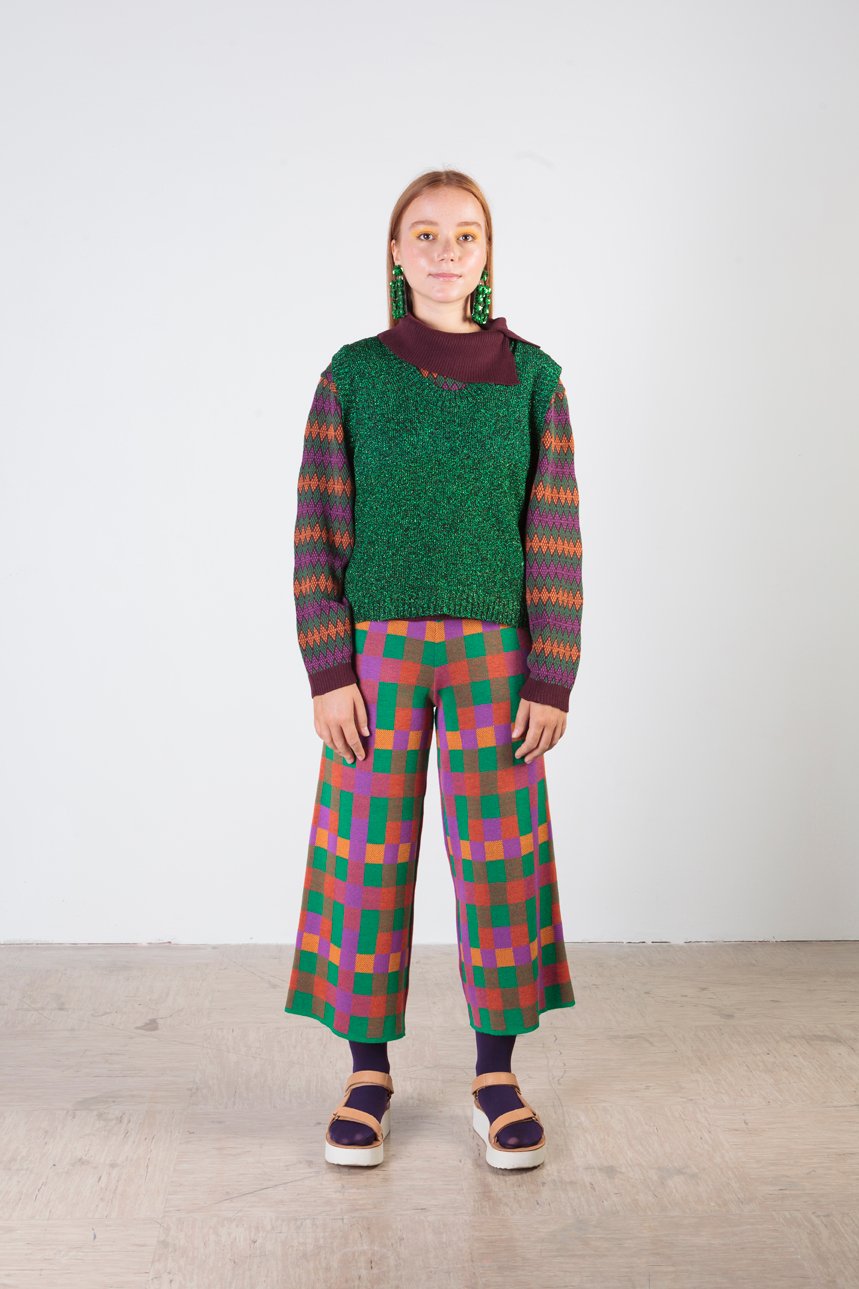 green-glitter-vest