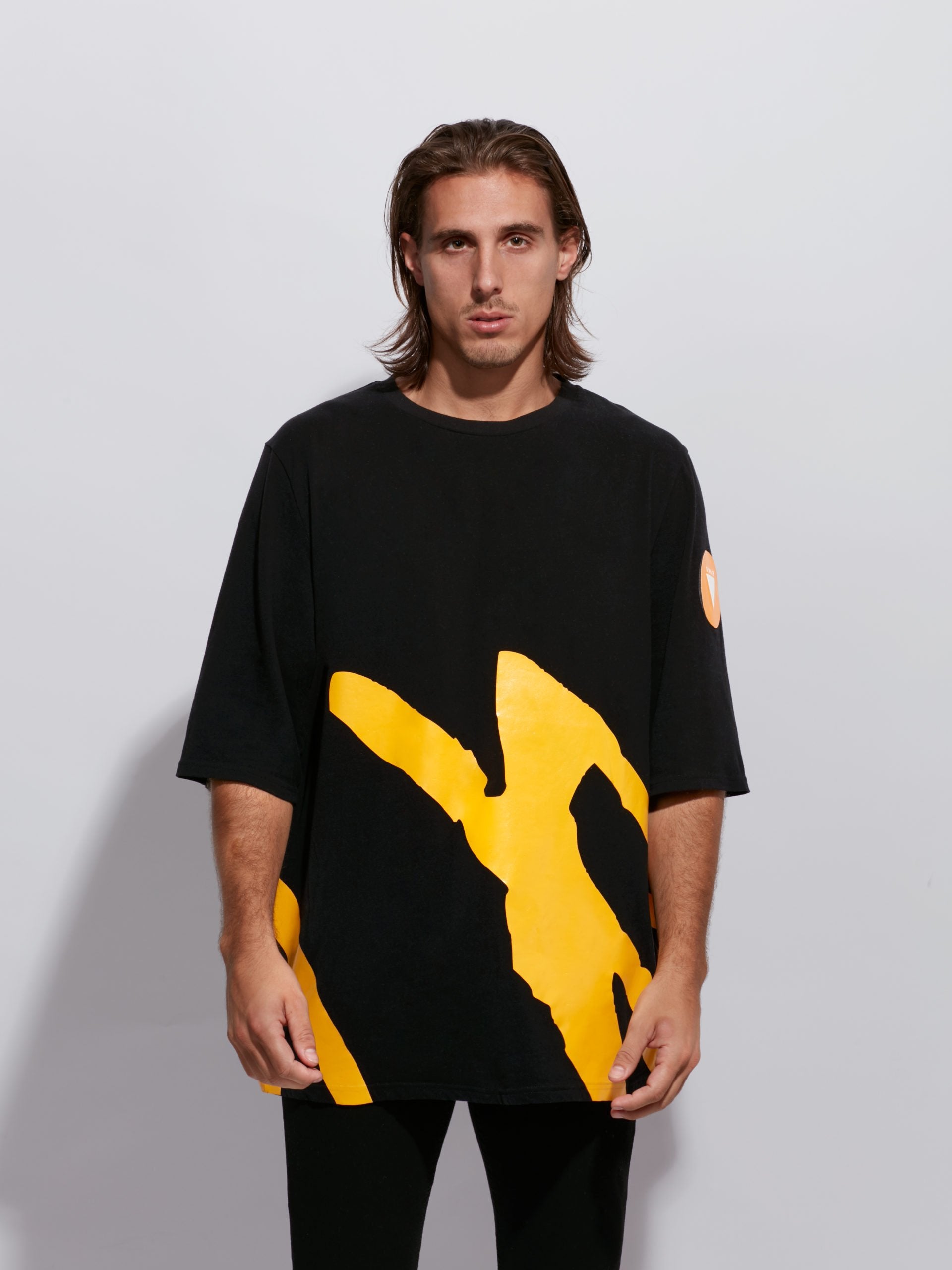 yellow-stripes-black-tee-x-edward-acosta-awaken