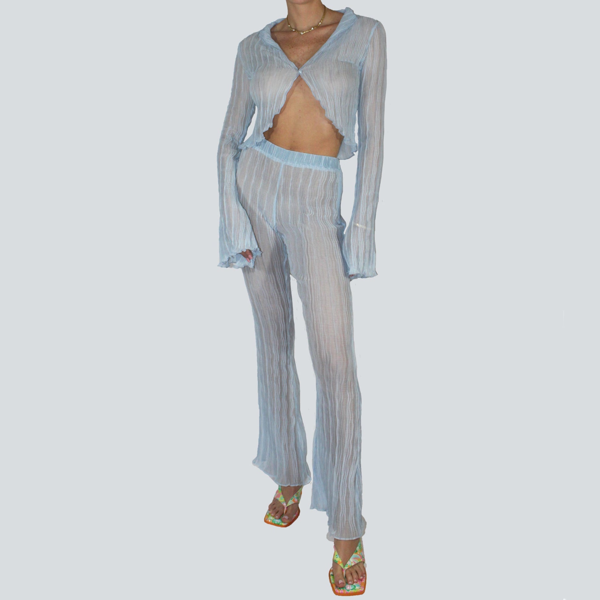 Pleated Pant - Négligé