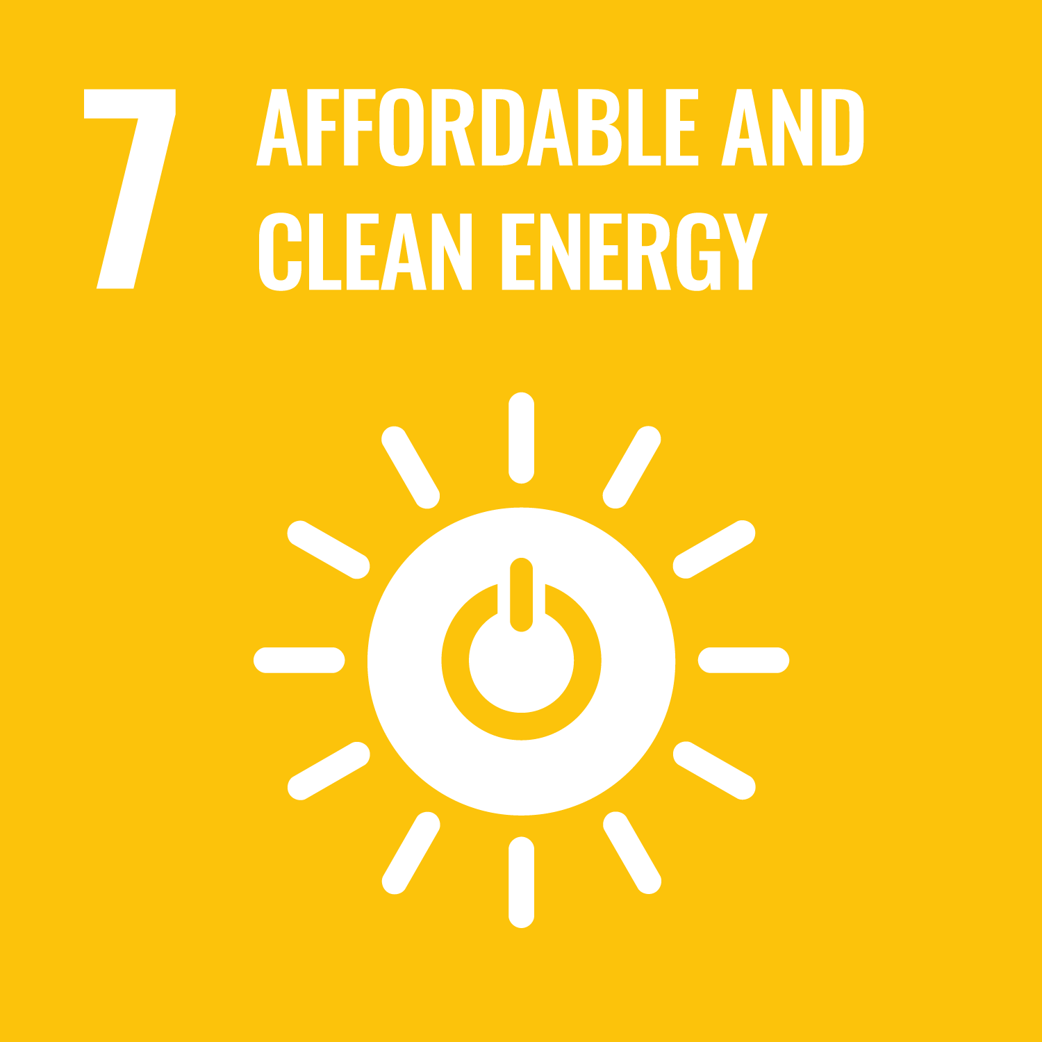 Goal 7:<span> Affordable and Clean Energy</span>