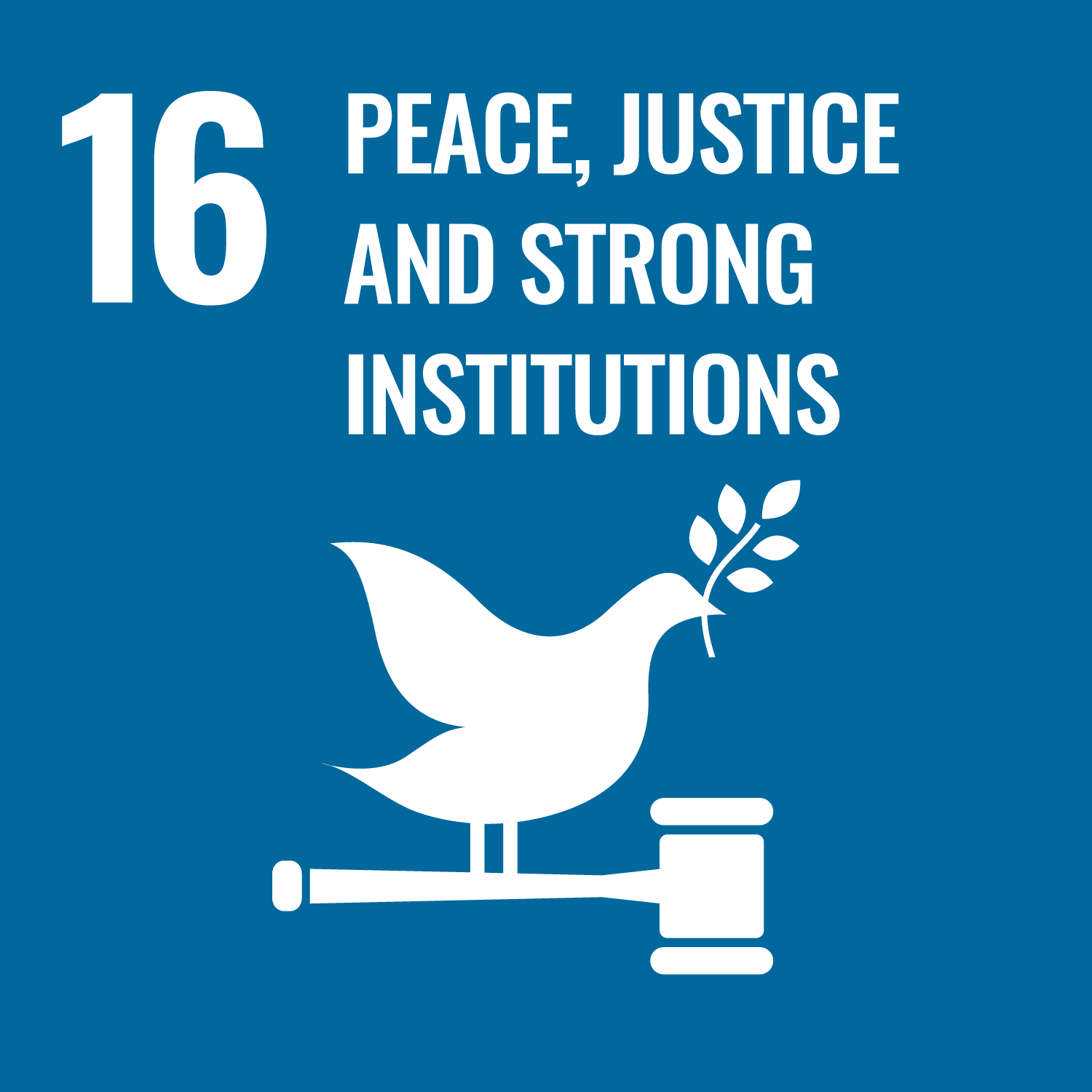 Goal 16: <span>Peace, Justice and Strong Institutions</span>