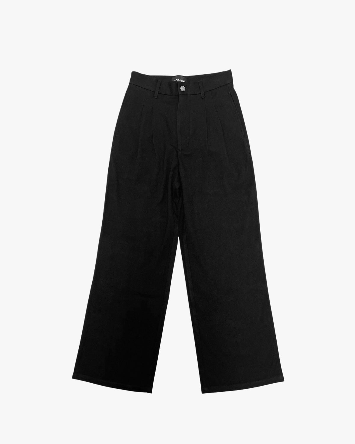 Black Pleated Pants