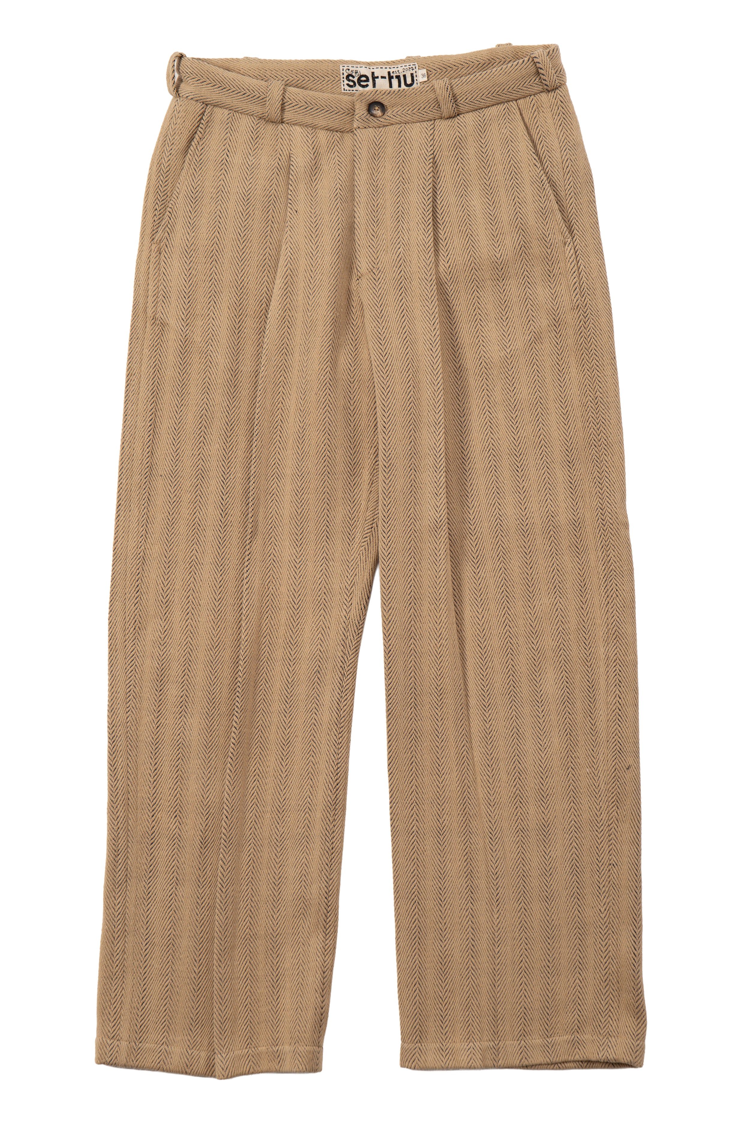 WAVE HILL PLEATED TROUSER