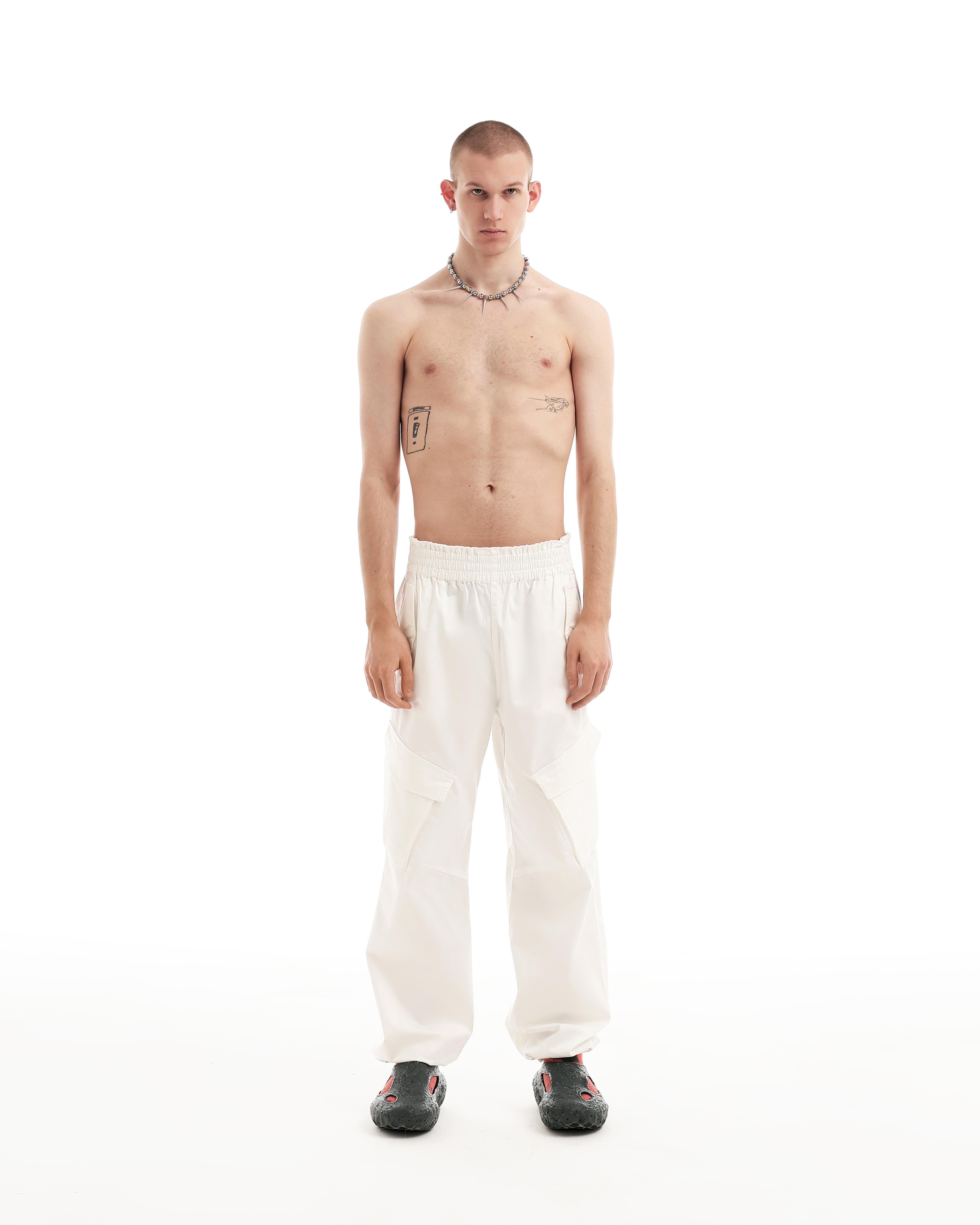 Romanticism Ecru Cargo Pants (EWP0)