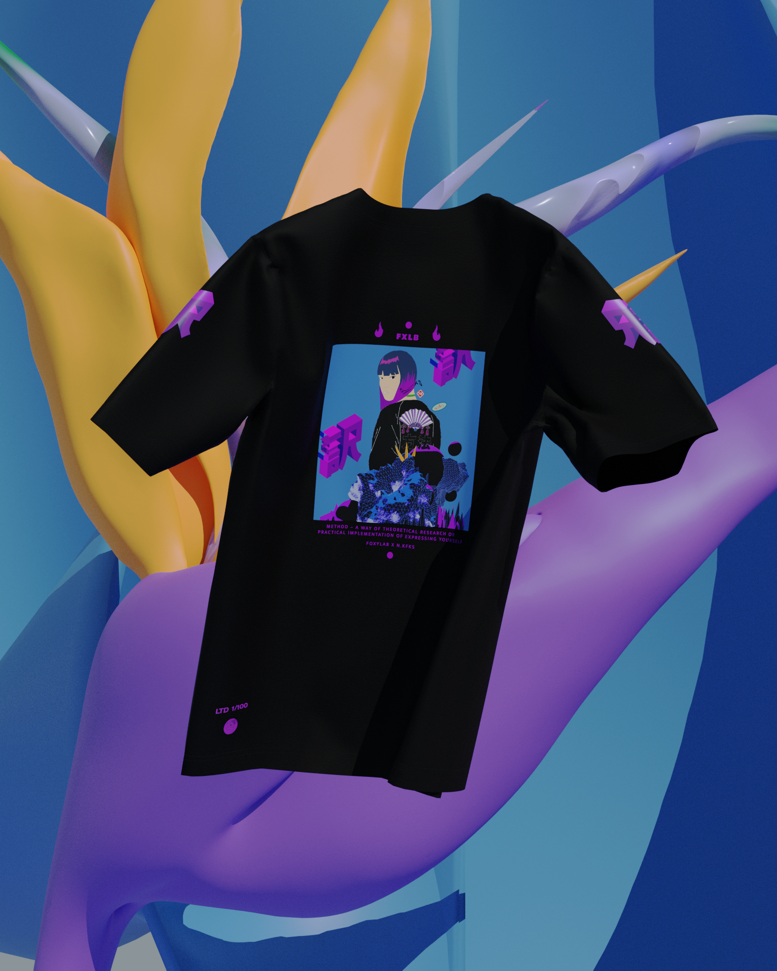 Blue Method Black Tee (BMBT0)