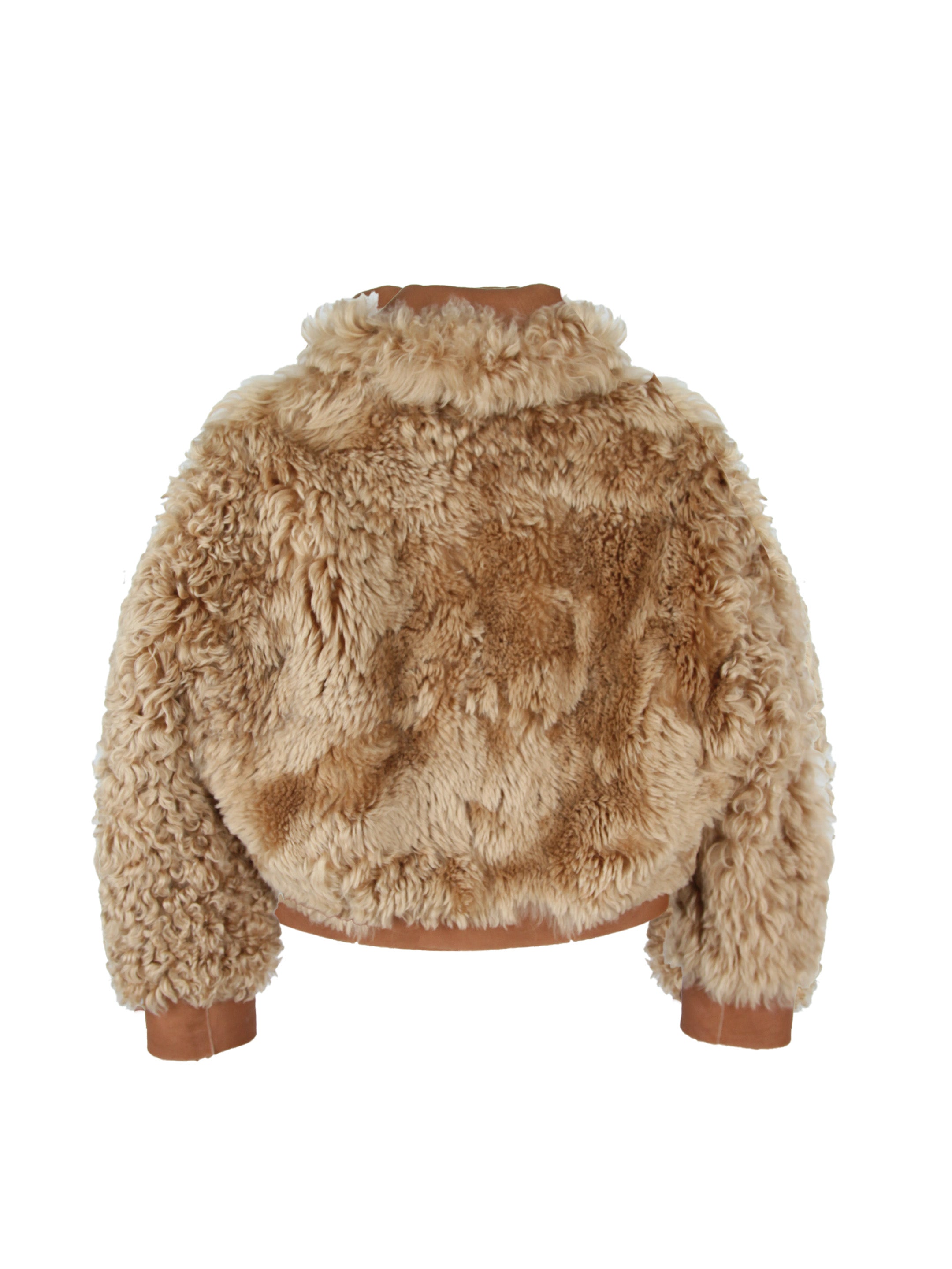 REVERSIBLE TOSCANA SHEARLING JACKET