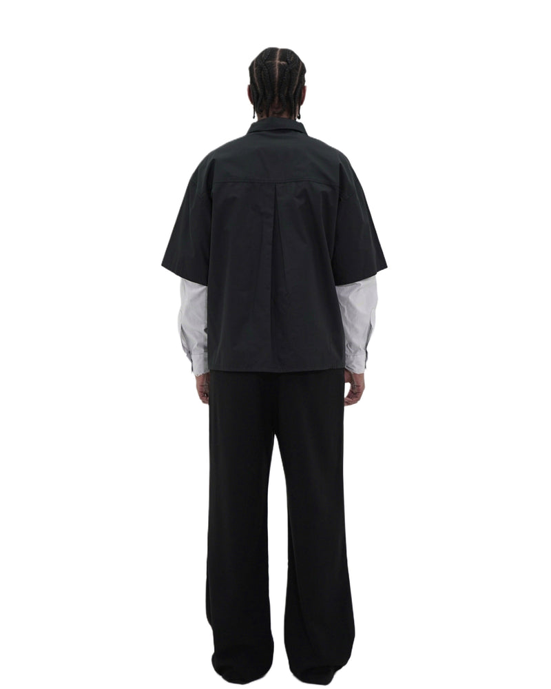 Black Pleated Pants