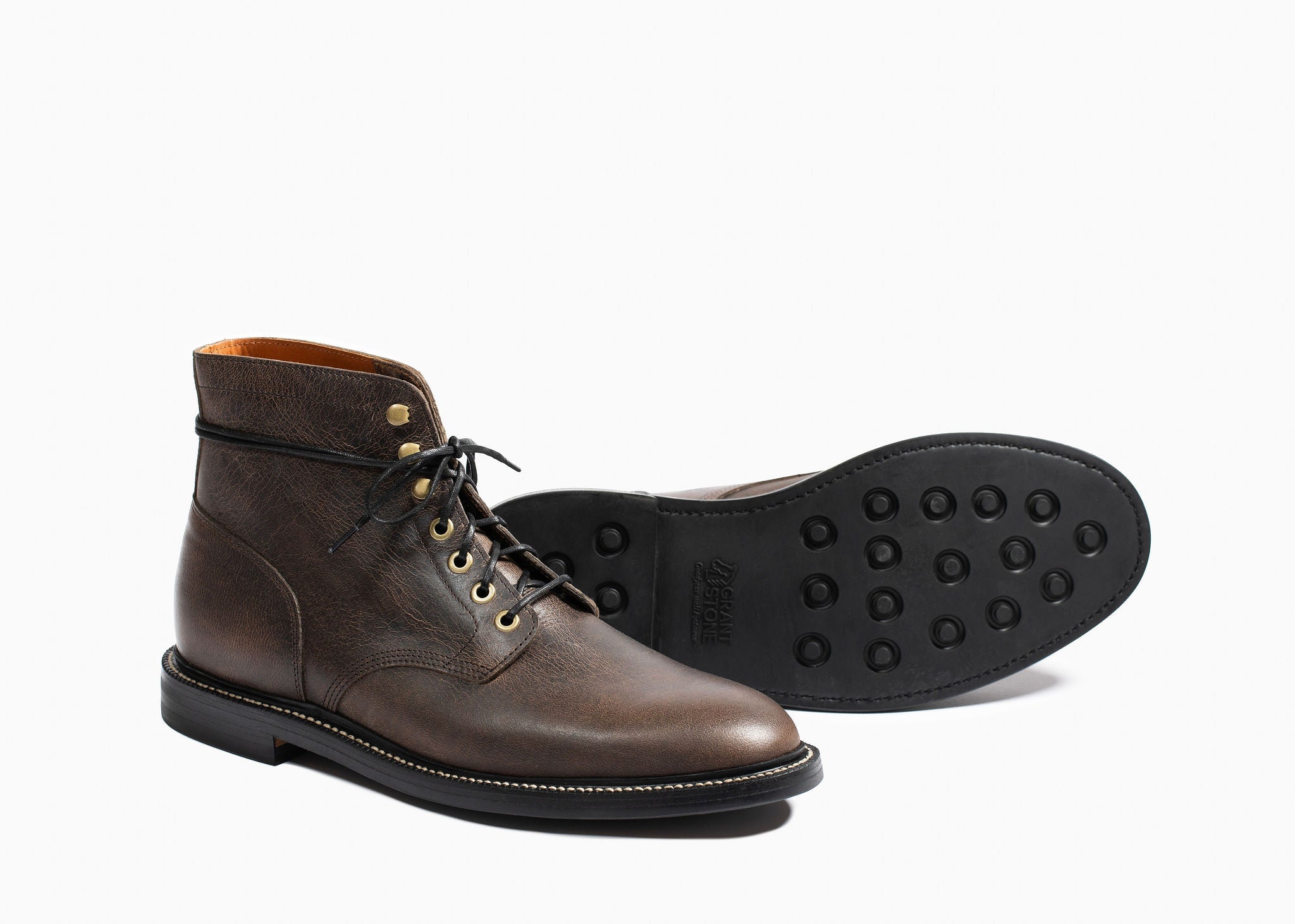 Diesel Boot Black Waxed Deer