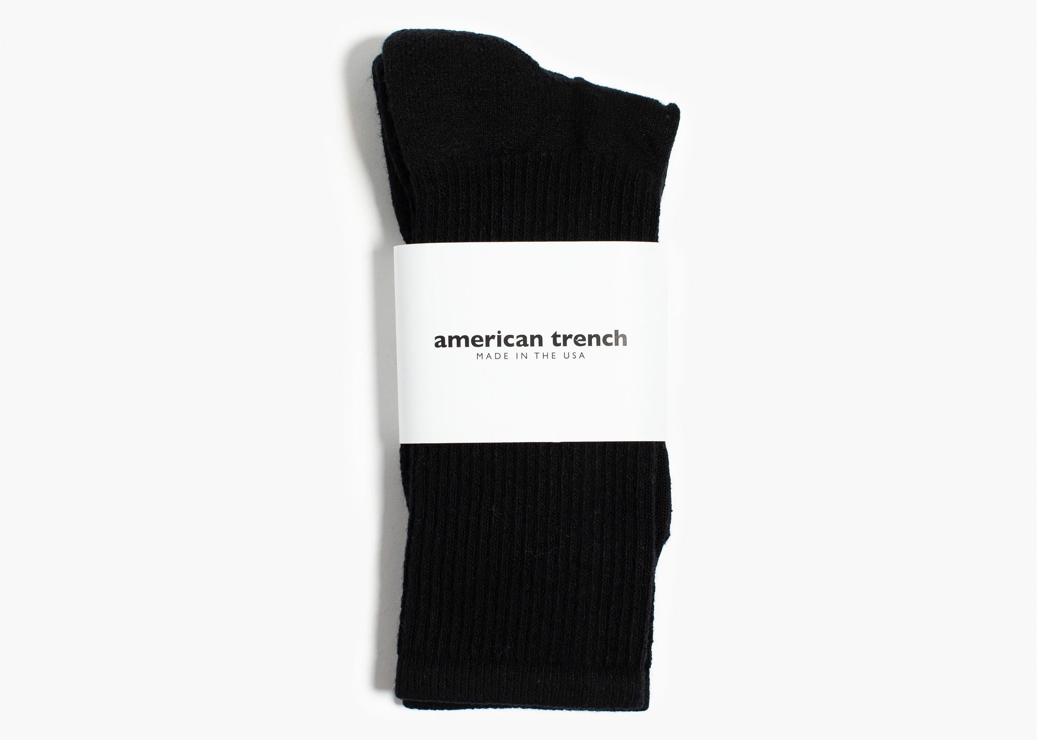 American Trench Mil-Spec Sport Sock – Black