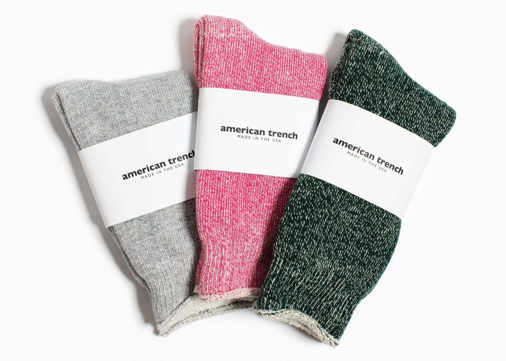 American Trench Sunday Sock – Bottle Green