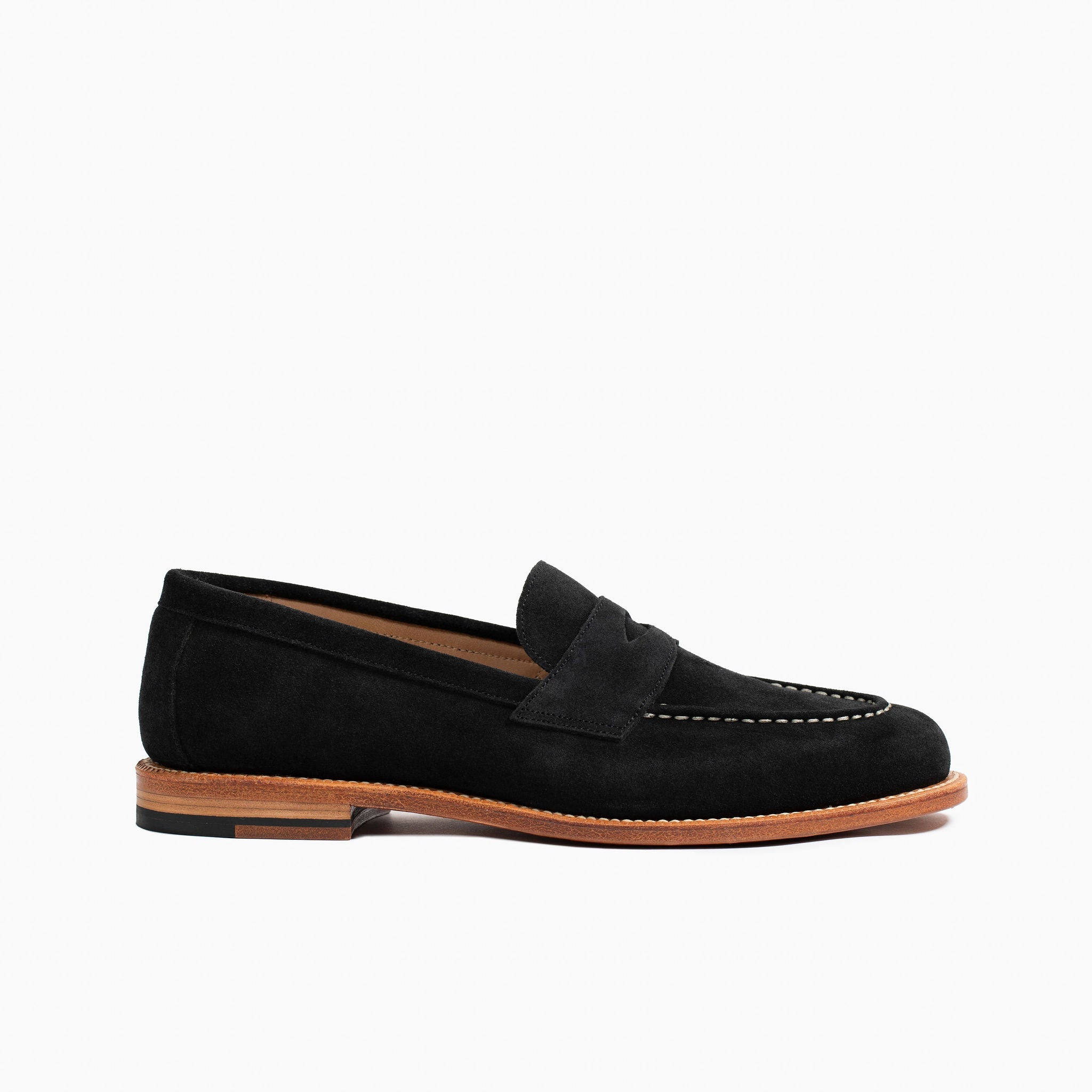 Traveler Penny Black Suede