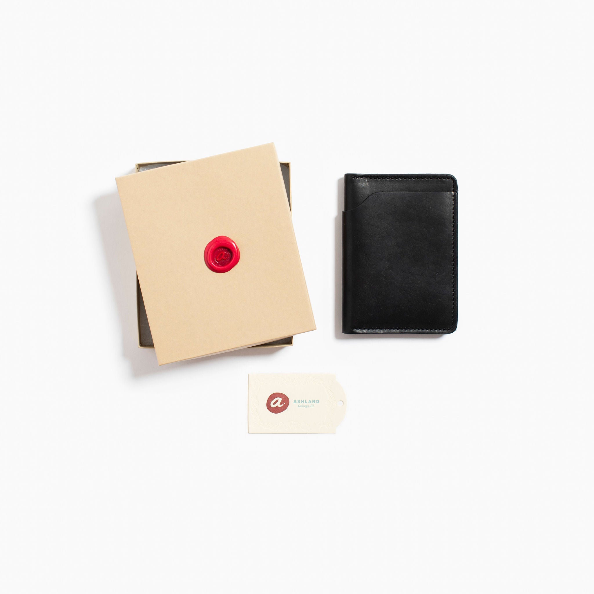 Ashland Traveler Passport Holder - Black Dublin