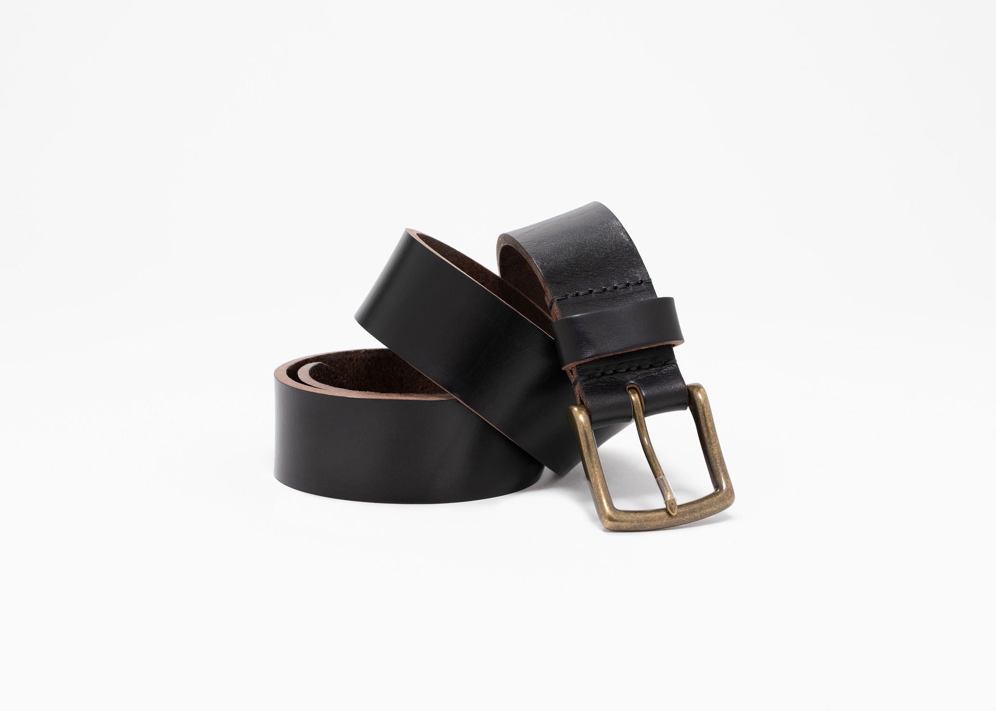 Black Chromexcel Leather Belt