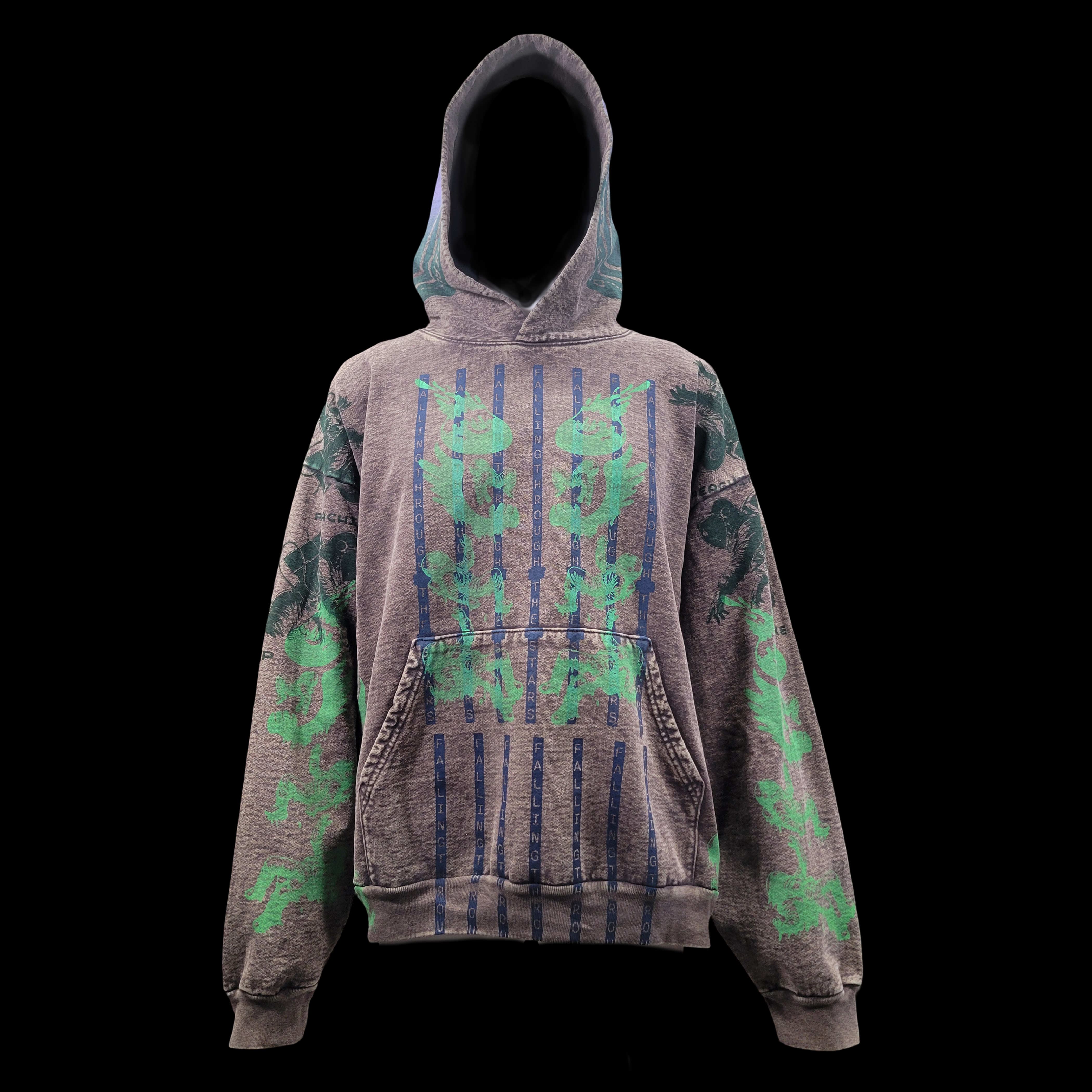 #224 Asteroid Forest (Heavy Weight Mineral Wash, 2XL)