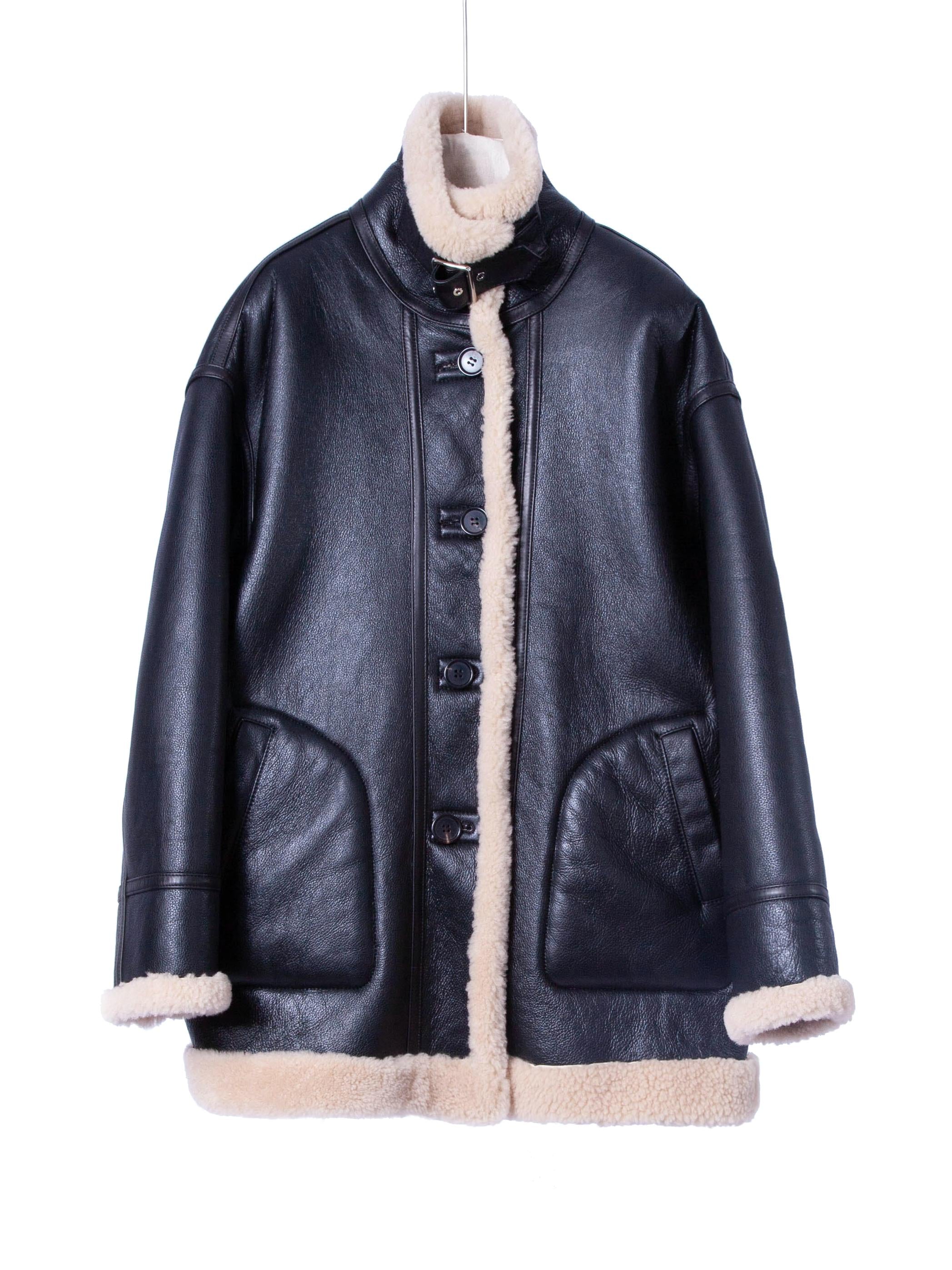REVERSIBLE FUR SHIRT JACKET