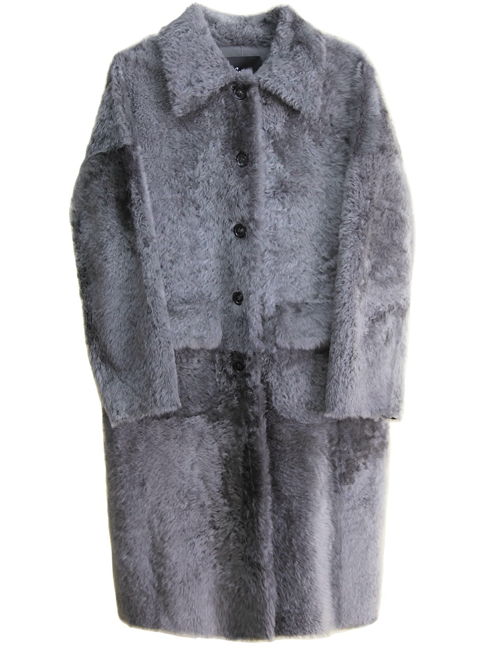 LACON SHEARLING OVERSIZED MAXI COAT