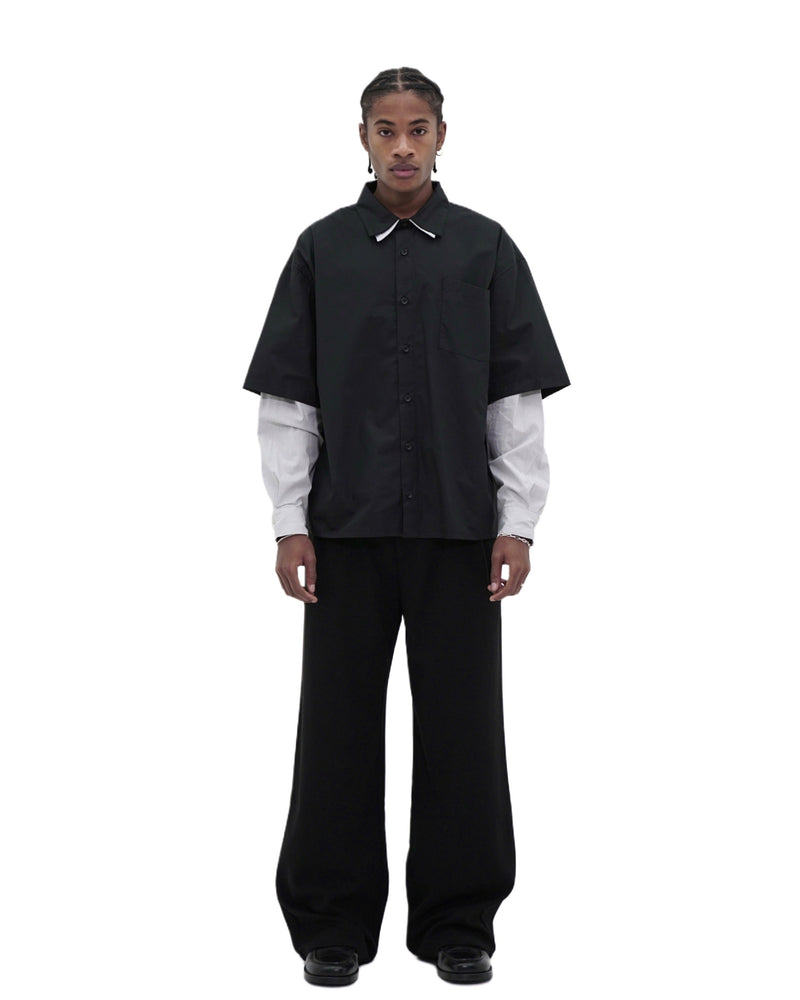 Black Pleated Pants