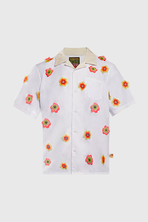 7eventies Flower Button Up Shirt