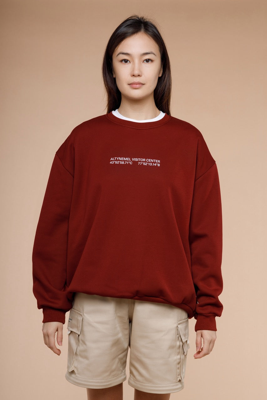 Altyn-Emel Coordinates Sweatshirt