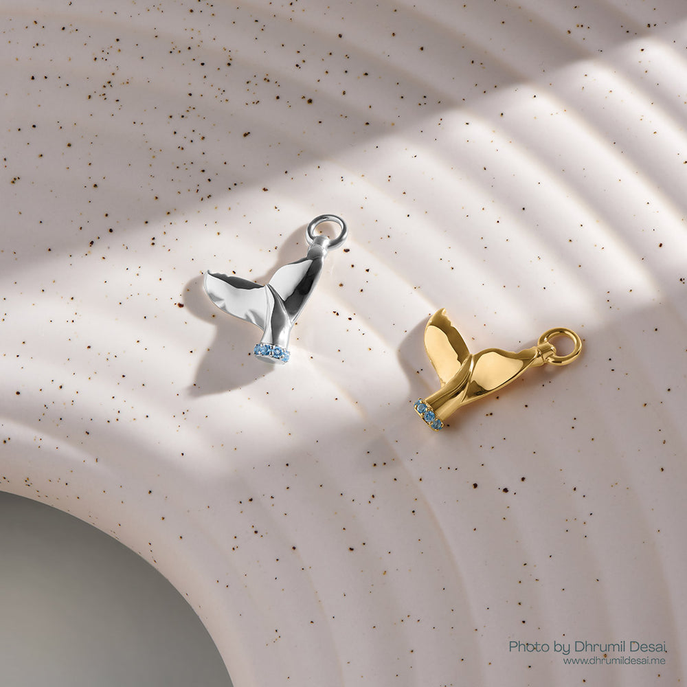 The Whale Tail Charm
