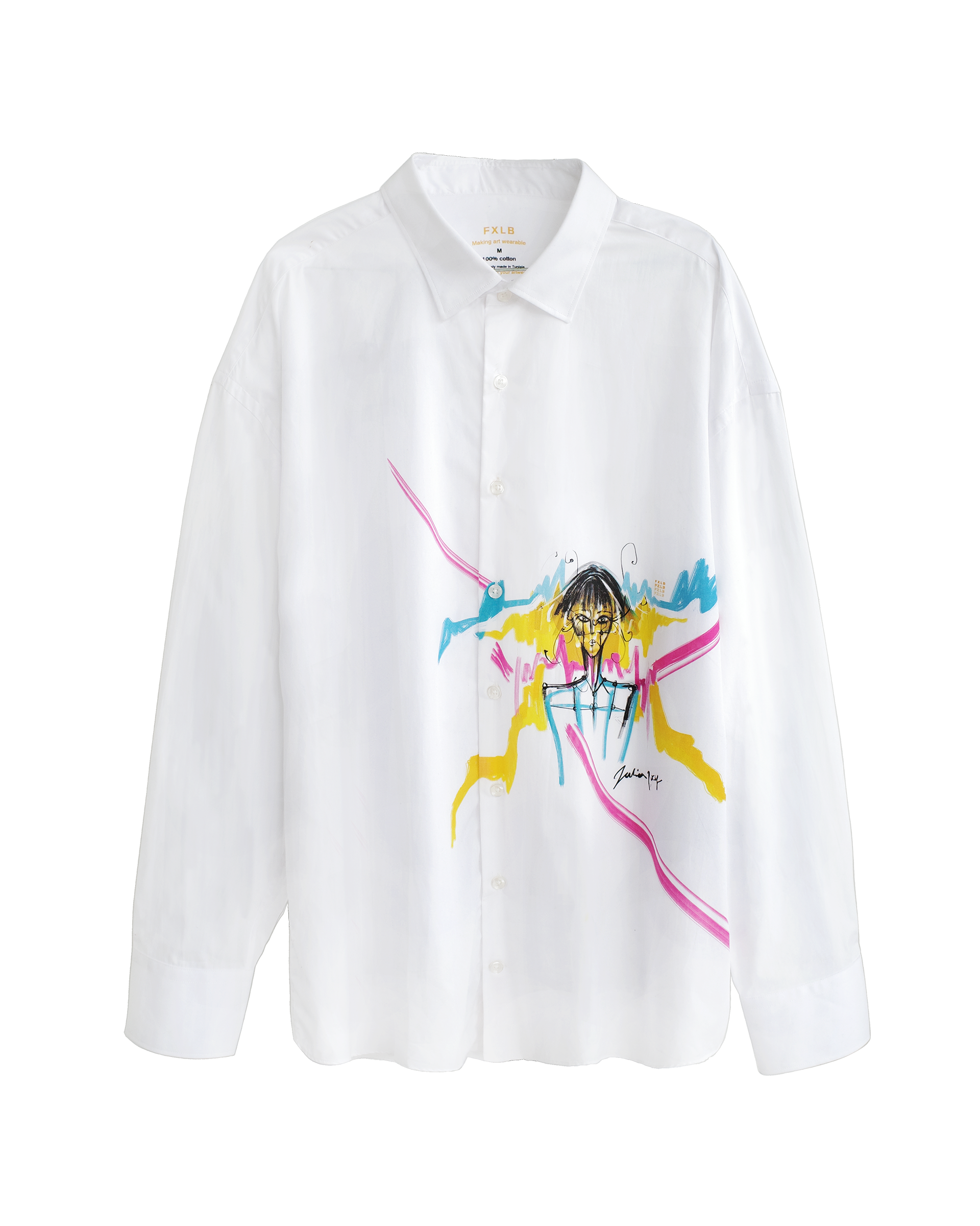 "Tied Heart" Button Down Shirt