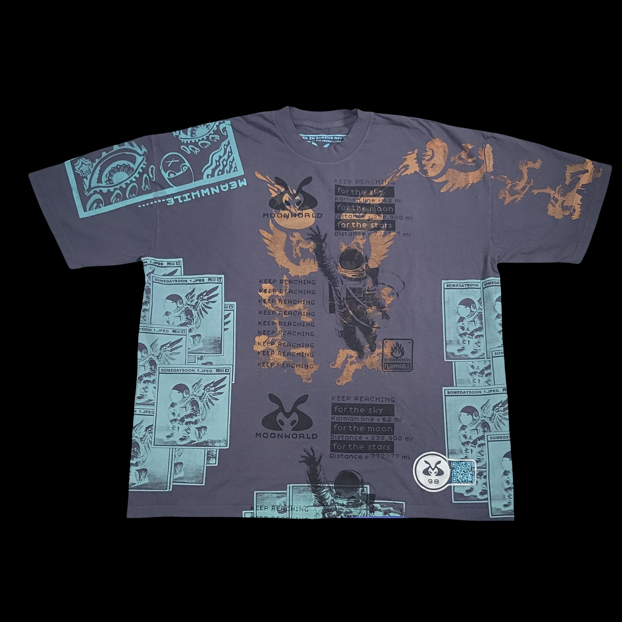 #98 Someday Dark Gold Astro (2XL)