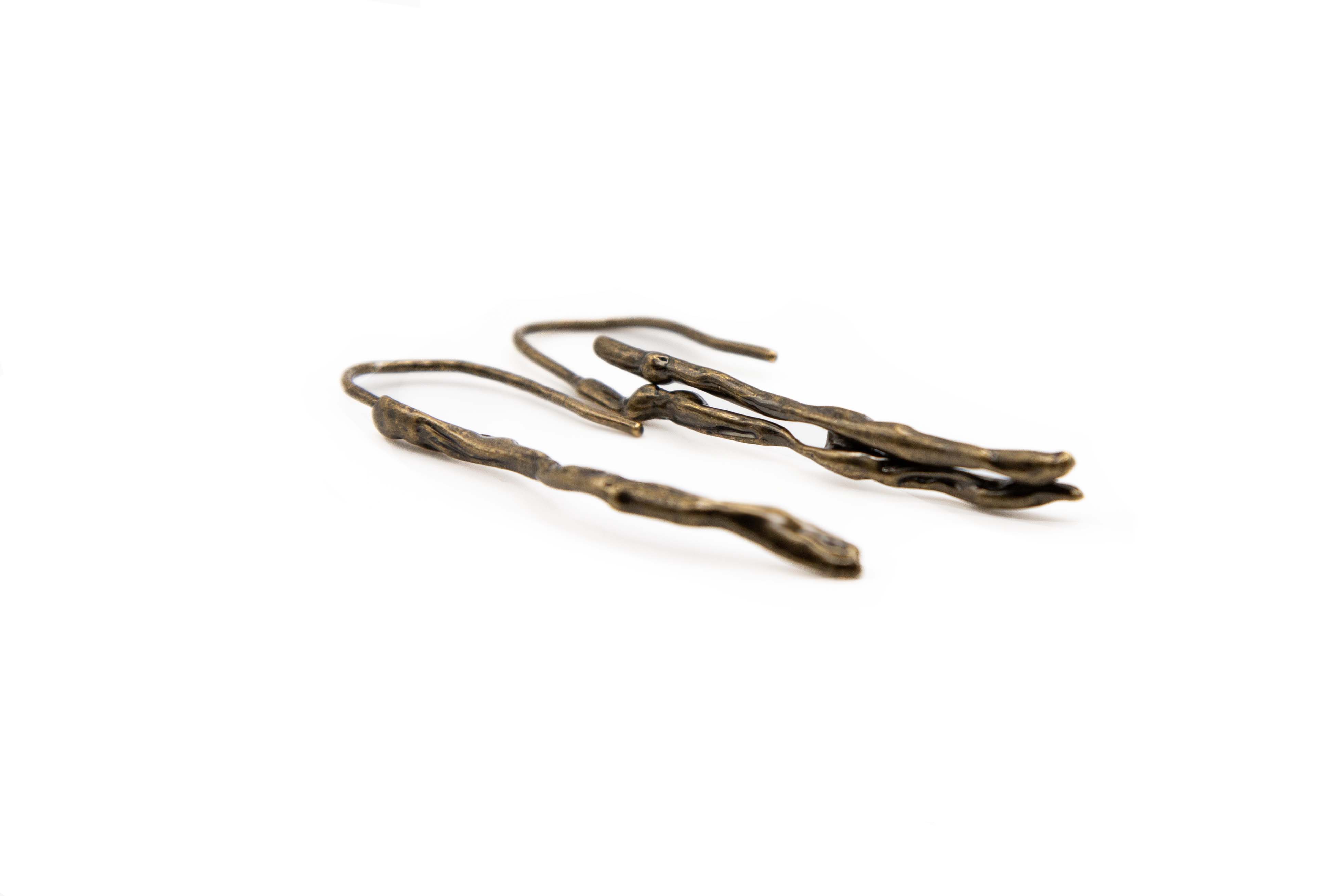 ANIME 24K gold-plated brass Earrings