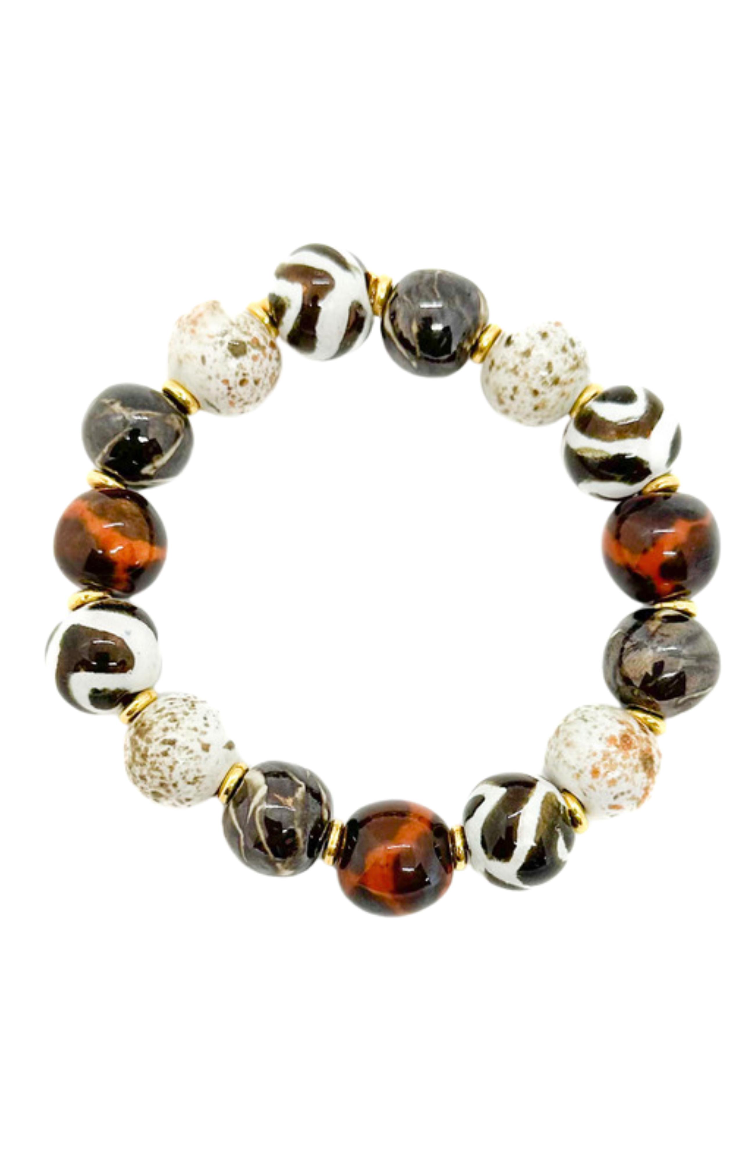 African Gold Bracelet