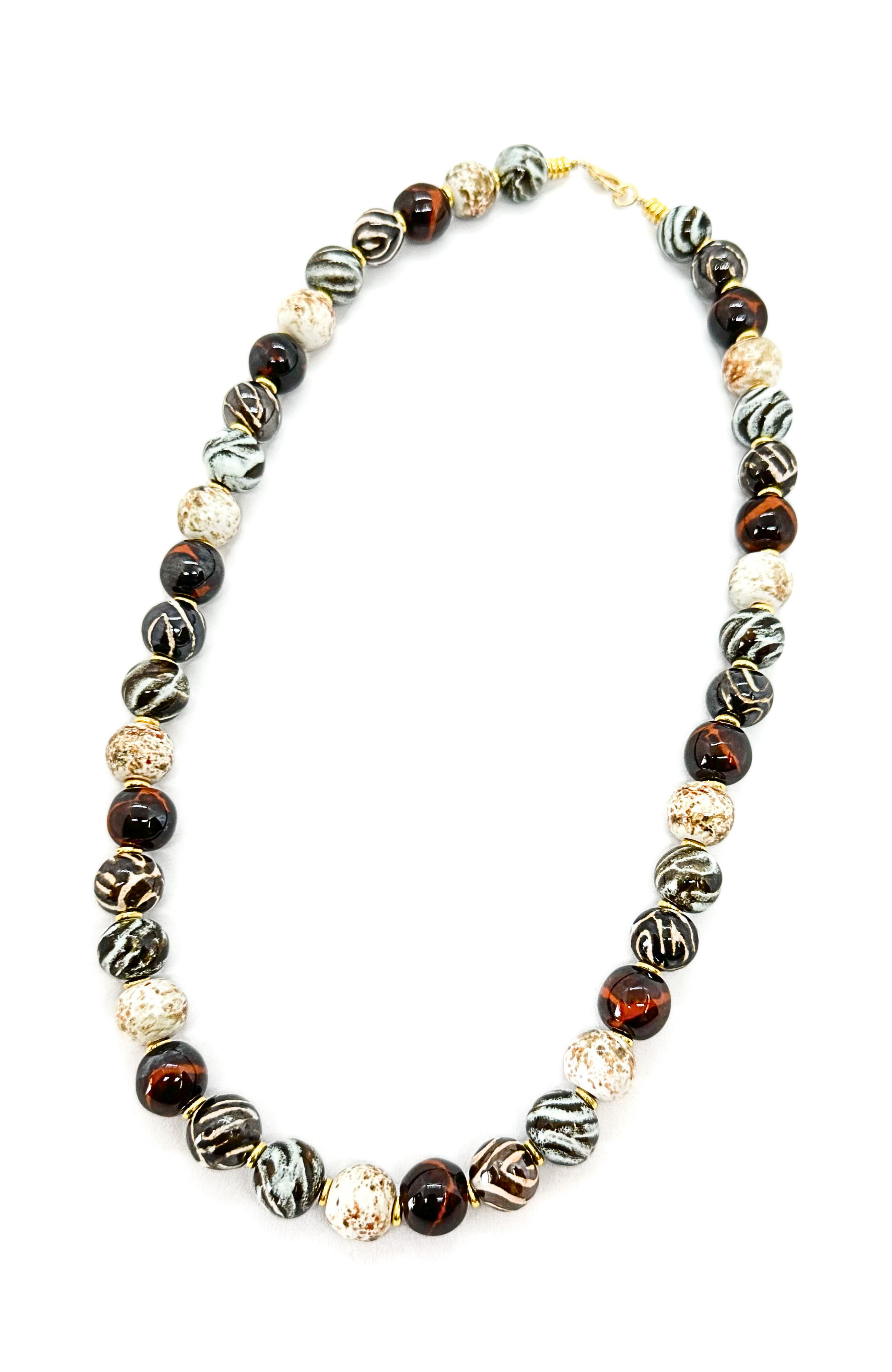 African Gold Necklace