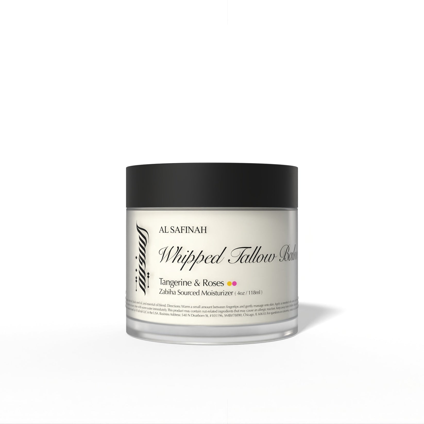 Al Safinah Tangerine & Roses - Whipped Tallow Moisturizer
