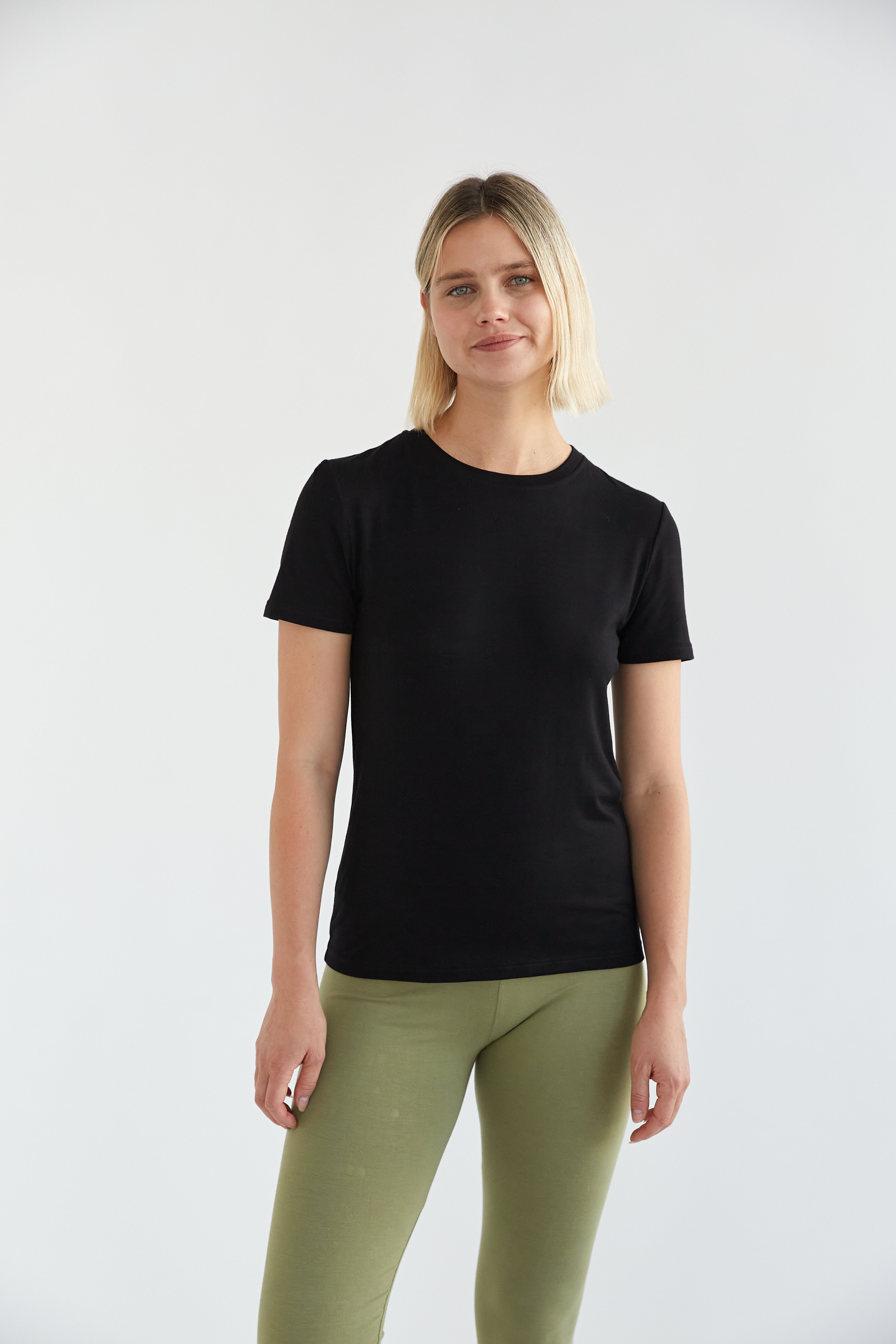 Bamboo Women's Crew Neck Tee