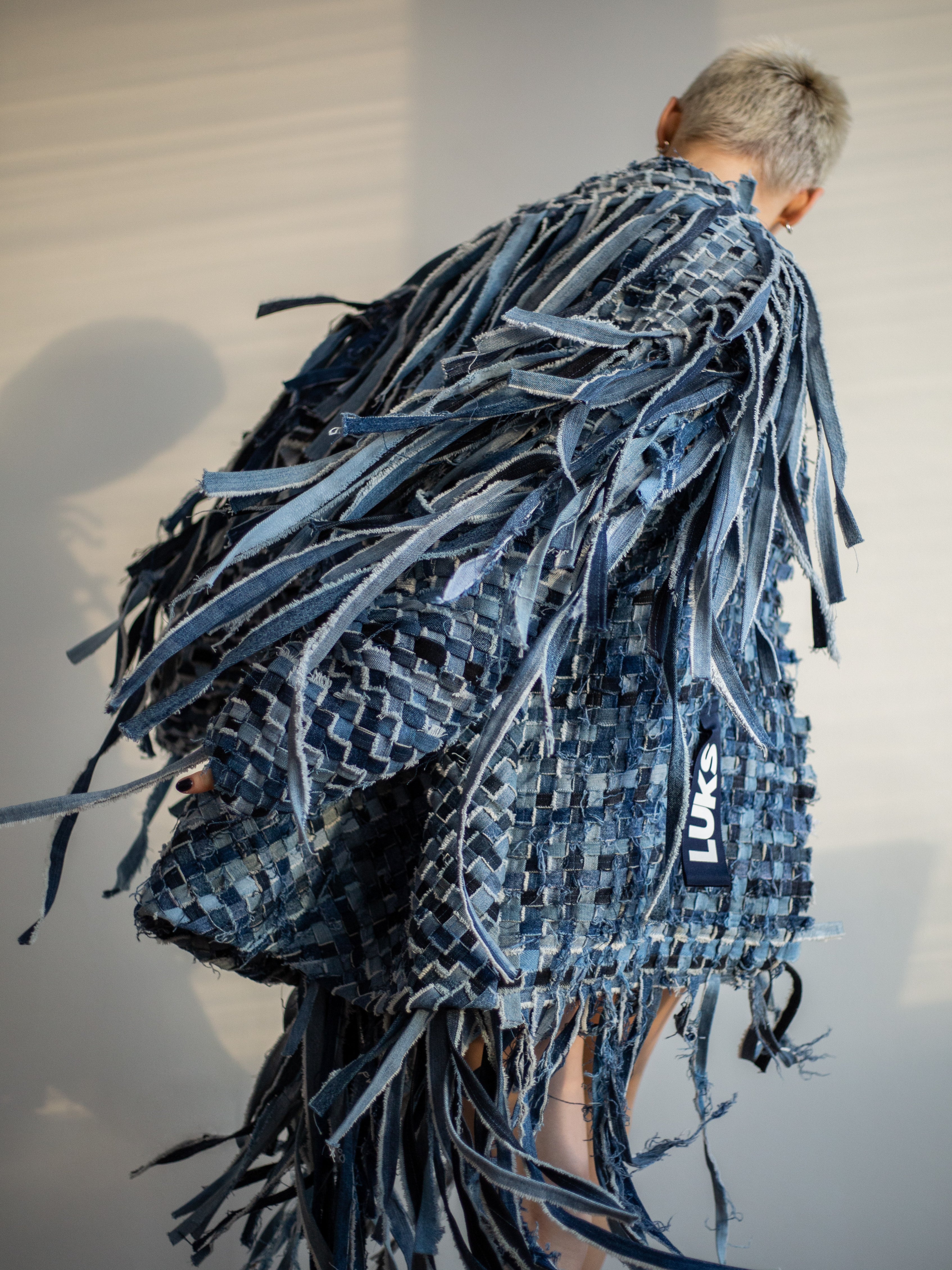 THE DENIM STRIP COAT