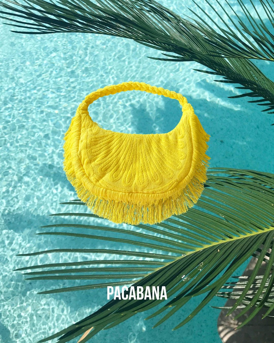 BANA MOON WITH FRINGES TROPICAL PLUM