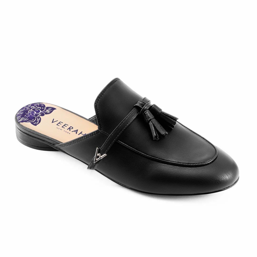 LUCY LOAFER MULE in Apple Leather