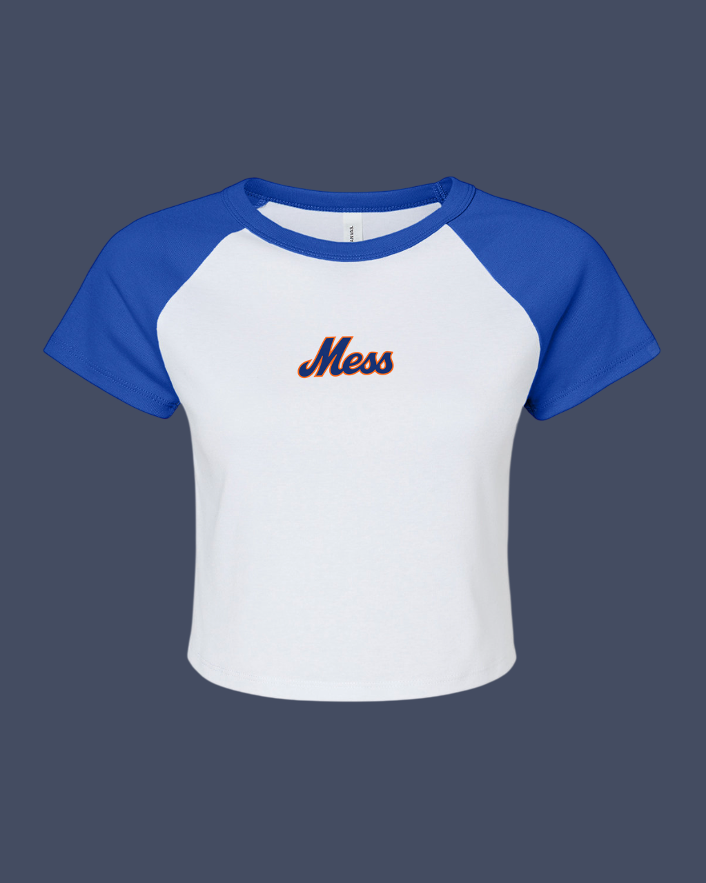 MESS BASEBALL BABY TEE