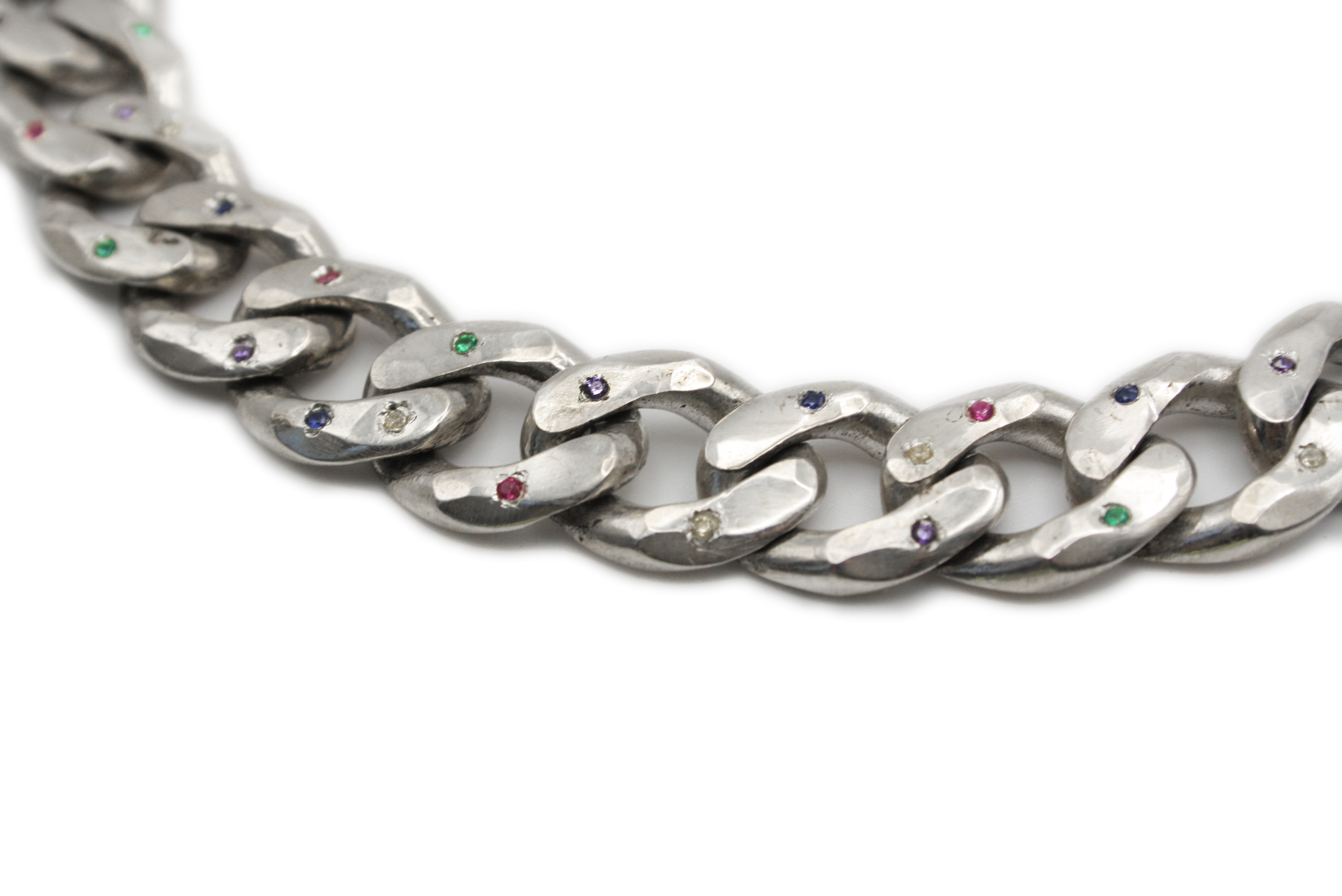 CONCRETE JUNGLE 925 Sterling Silver Necklace