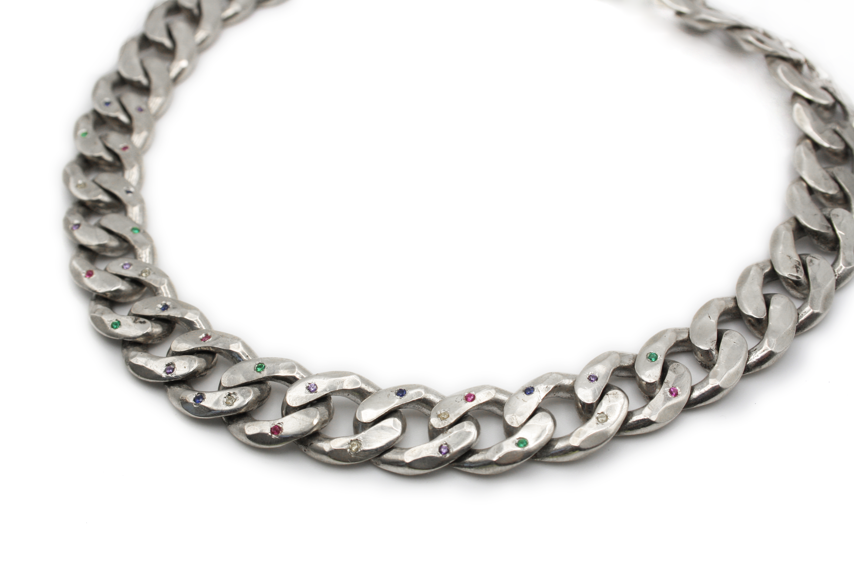 CONCRETE JUNGLE 925 Sterling Silver Necklace