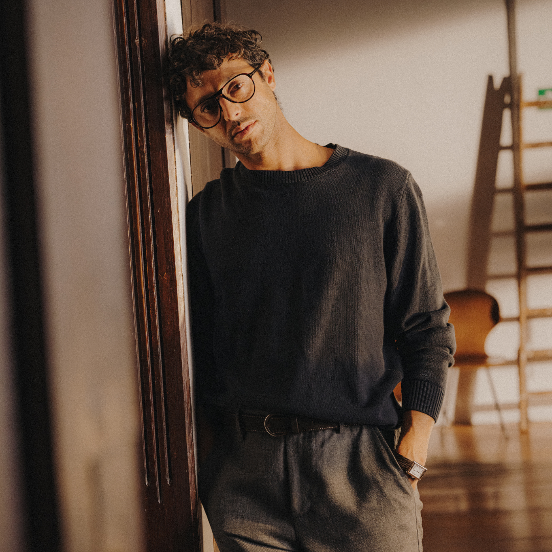 Men's Classic Crewneck Sweater - Navy