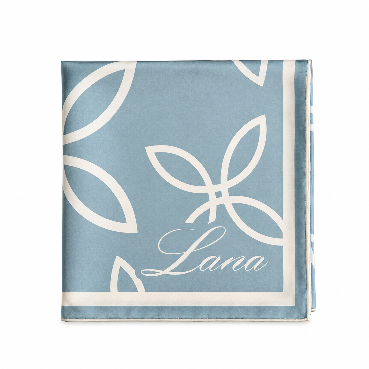 COASTAL EMBLEM SILK SCARF