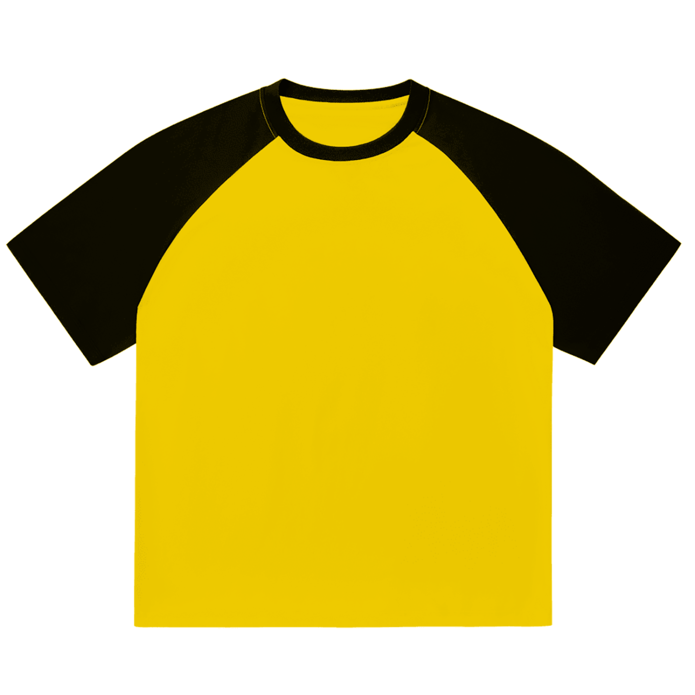 BLESSING TEE BLACK AND YELLOW