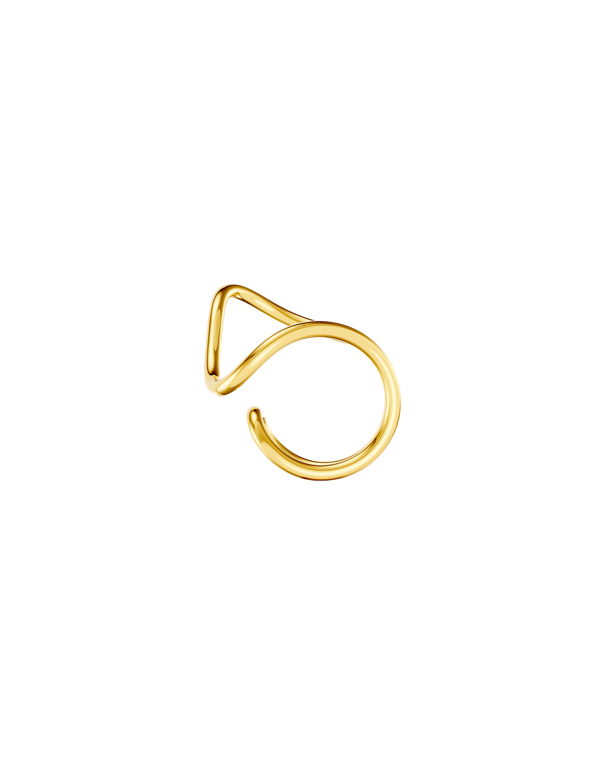 Contour Ring – 18K Gold Vermeil