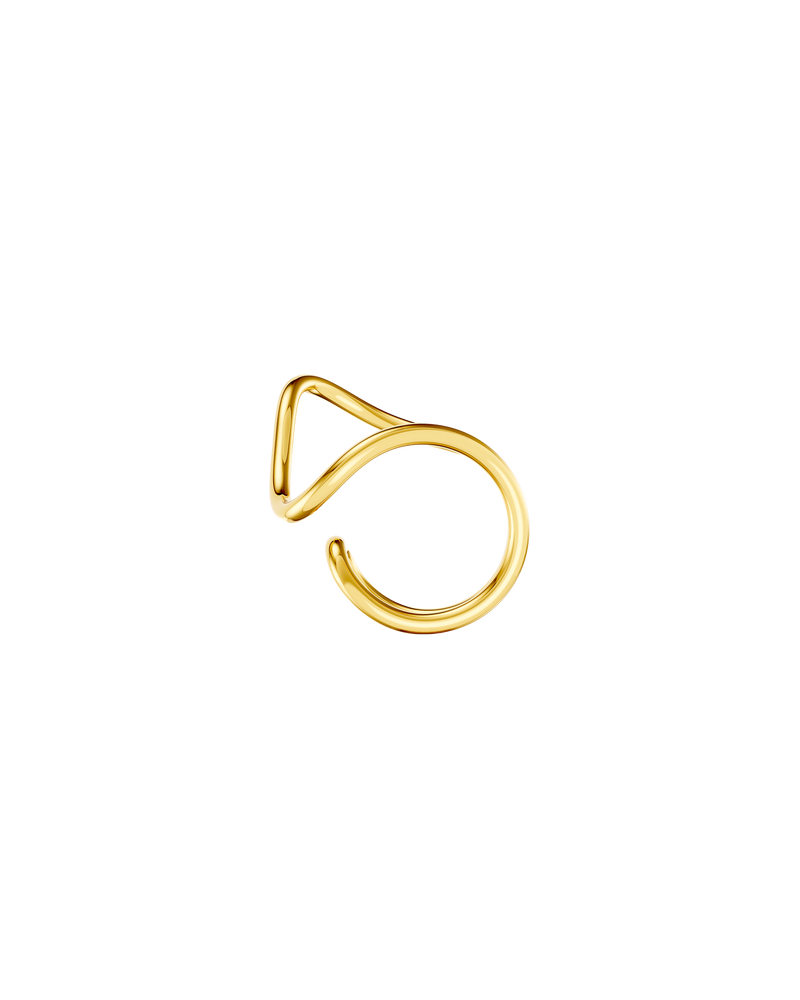 Contour Ring – 18K Gold Vermeil