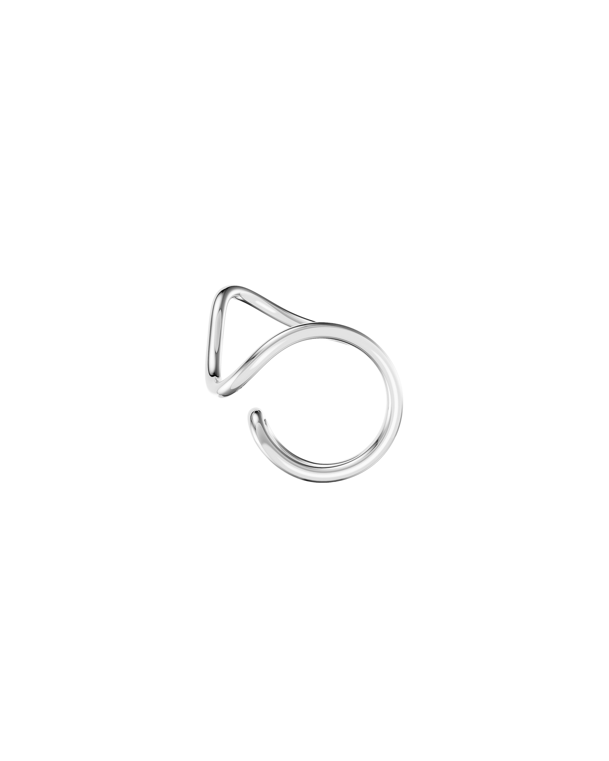 Contour Ring – Sterling Silver
