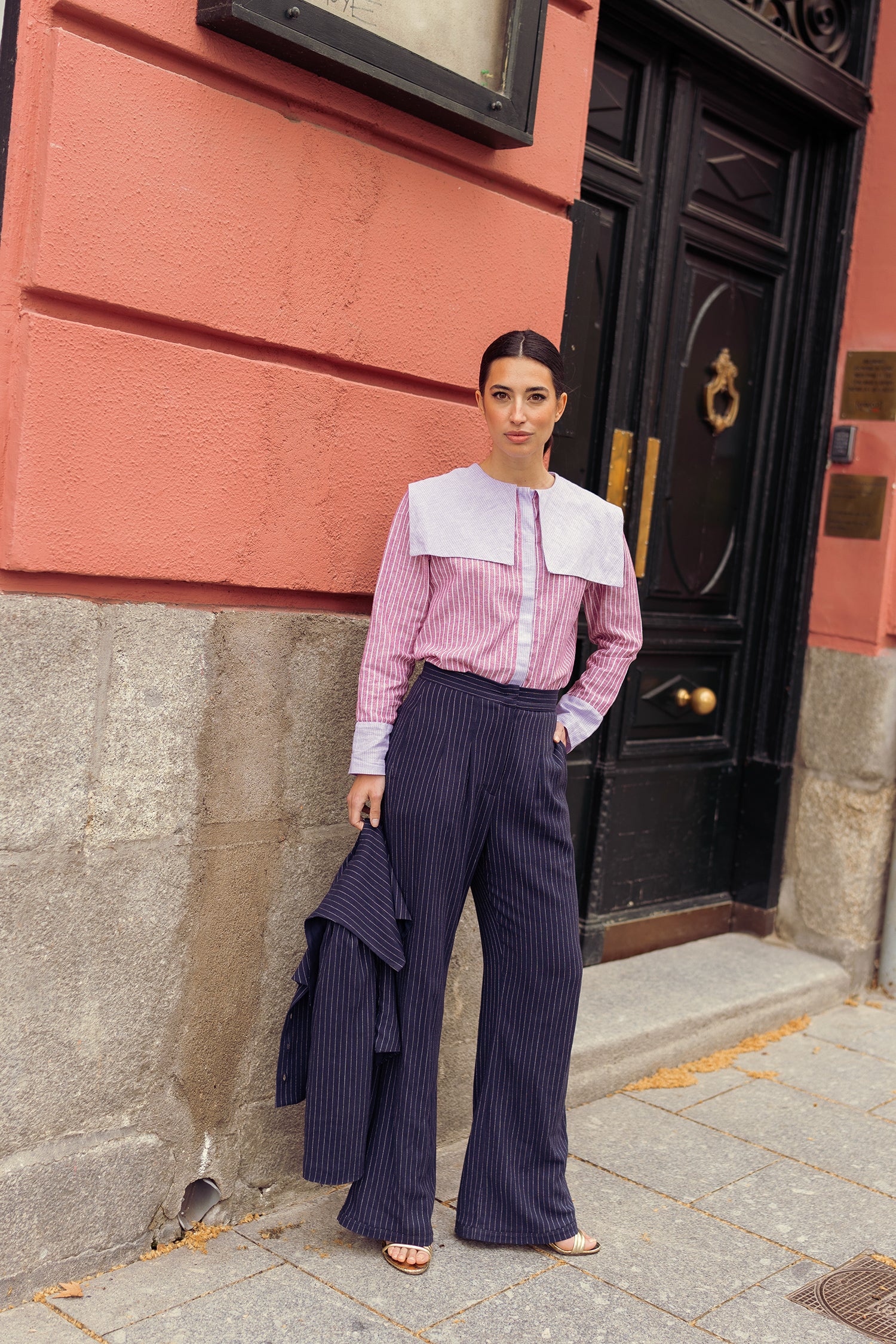 TOP LOULOU ROSA-LILA VS