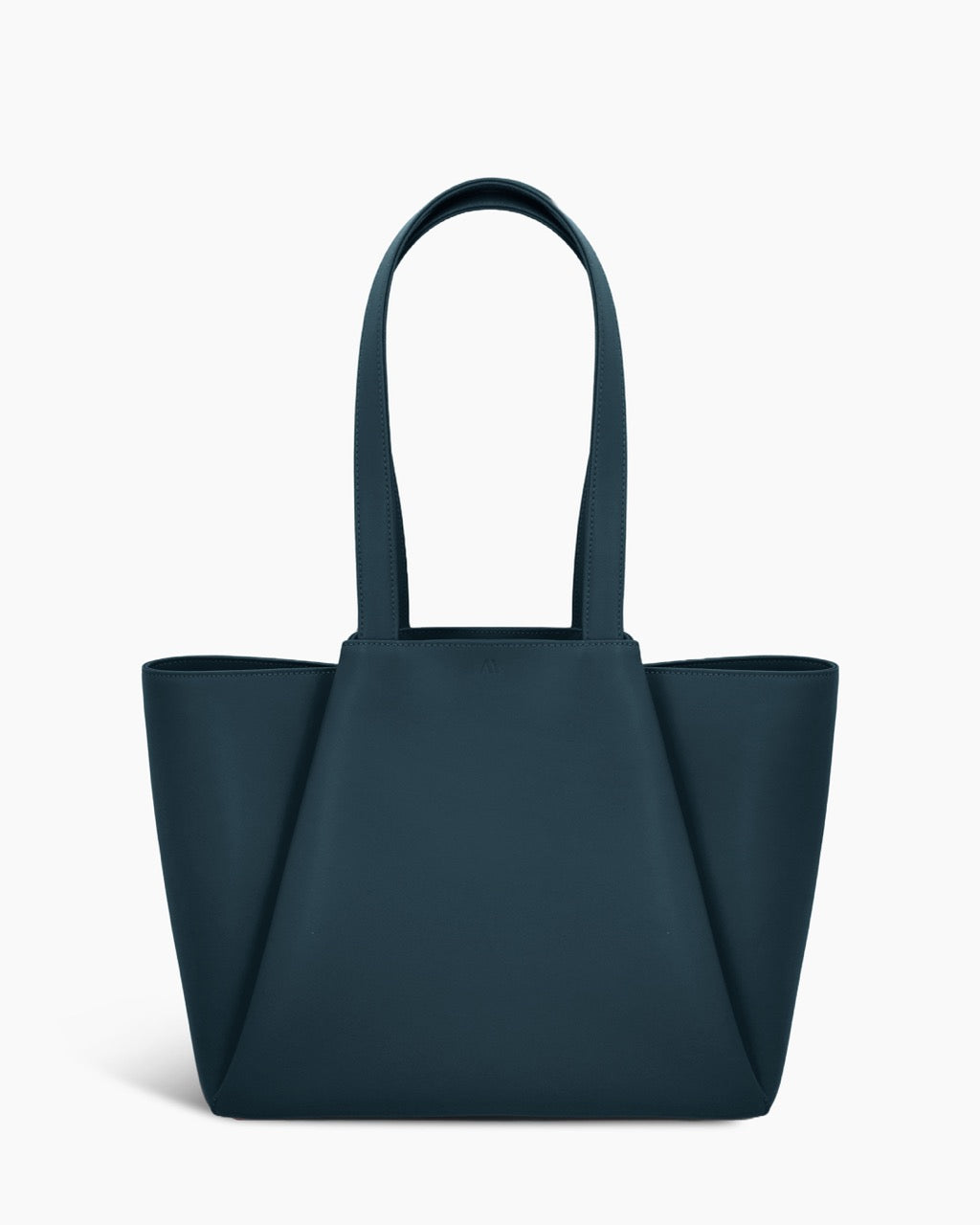 MIDI PYRAMID - PLAIN LEATHER - DEEP TEAL