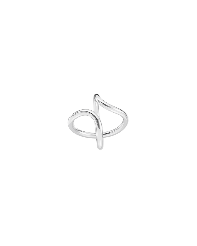 Cross Brace Ear Cuff – Sterling Silver