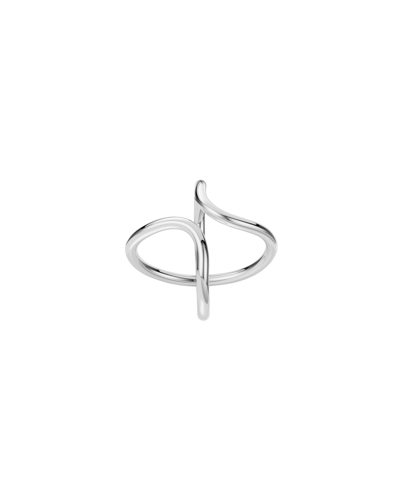 Cross Brace Ring – Sterling Silver