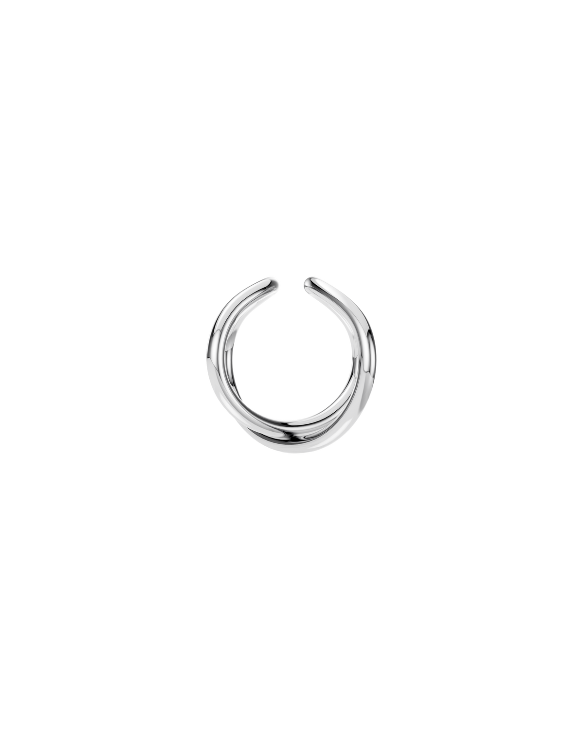 Cross Brace Ring – Sterling Silver